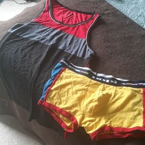 Papi underwear trunks and shirt